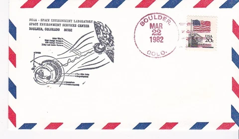 NOAA - SPACE ENVIRONMET LABORATORY BOULDER, COLO. MARCH 22, 1982 Cover