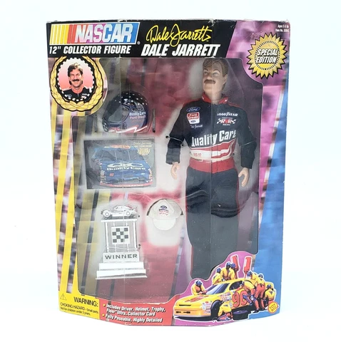Dale Jarret, Nascar, Special Edition, 12" Collector Figure, #55042, 1997 Cover