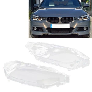 Headlight Lens Shell Cover Fit BMW 3 Series F30 F31 2012-2015 Transparent Right - Picture 1 of 8