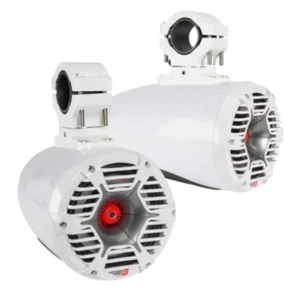 (PAIR) CERWIN-VEGA SPMT65SCFW 200W (100W RMS) 6.5" 3-WAY MARINE TOWER SPEAKER *D - Picture 1 of 1
