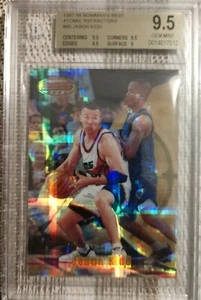 JASON KID 1997-98 BOWMANS BEST ATOMIC REFRACTOR! RARE #80 BGS 9.5 GEM MINT - Picture 1 of 5