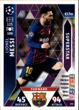 2018-19 Topps UEFA Champions League Match Attax Superstars - Pick A Card