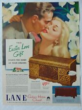 1946 Easter Love LANE Cedar Hope Chest vintage art print ad