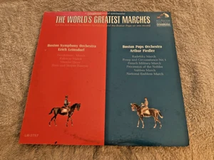 Arthur Fiedler Boston Pops The World's Greatest Marches vinyl LP - Picture 1 of 4