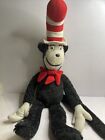 Vintage Cat In The Hat Plush Stuffed Animal Doll 25&quot; Collector