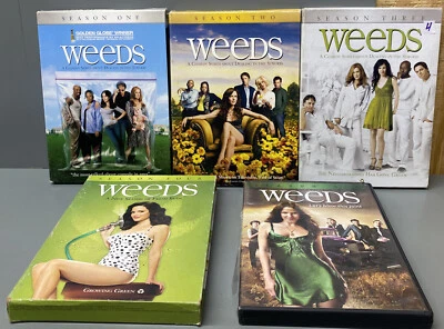 Weeds TV Series DVD Season 1-4 and 6 Showtime (K) - Image 1 of 2