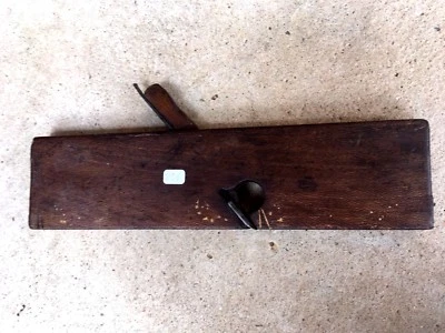 n°296 ) old tool plane, OUTIL ANCIEN , vieux rabot en bois , menuisier, ébéniste - Photo 1/2