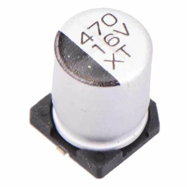 JB CAPACITORS 10 x 10uF 25V SMD Aluminium Electrolytic Capacitor 105°C