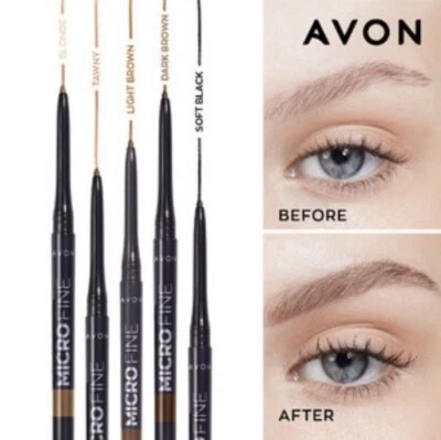 AVON MICRO FINE BROW PENCIL - NEW BOXED Choose Your Shade - Free Postage - Image 1 of 4