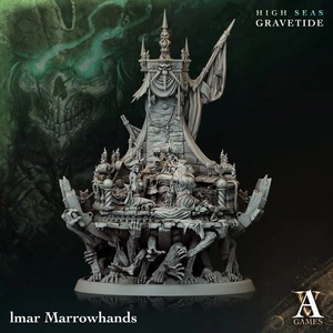 undead pirate king miniature - D&D miniatures - Role Playing Game - Tabletop Mi - Picture 1 of 3