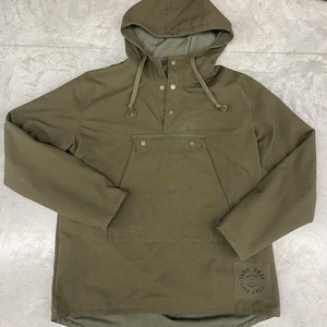 Chaqueta Pullover P&Co Verde Oliva Utilidad Calzoncillo Con Capucha Anorak Para Hombre Talla L - Imagen 1 de 6