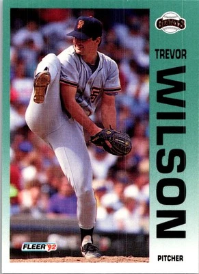 1992 Fleer #651 Trevor Wilson - Image 1 of 2