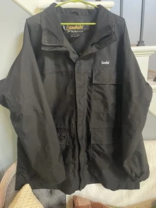 Gamehide Jacket Men 3XL Black Fishing Rain Waterproof Outdoor StormHide - Picture 1 of 15