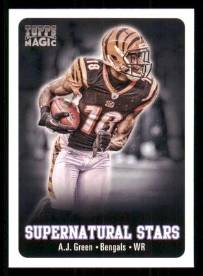 2012 Topps Magic Supernatural Stars #SSAG A.J. Green - Image 1 of 2