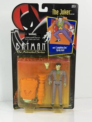 1992 年肯纳蝙蝠侠动画系列小丑笑气枪可动人偶 — 第 1/4 张图片