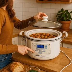 Hamilton Beach 5 Qt Programmable Slow Cooker - Picture 1 of 6