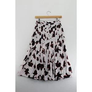 Gonna midi svasata plissettata iris verniciata Proenza Schouler nuova con etichette donna 0 cottagecore - Foto 1 di 6