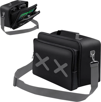  Estuche de almacenamiento portátil para consola Xbox Series X a prueba de polvo bolsa de viaje a prueba de golpes Foto 1 de 4