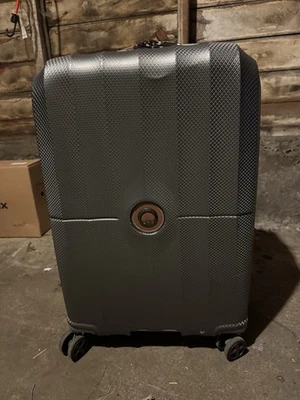 Bagagem expansível Delsey Paris St. Tropez Hardside cinza escuro - Imagem 1 de 4