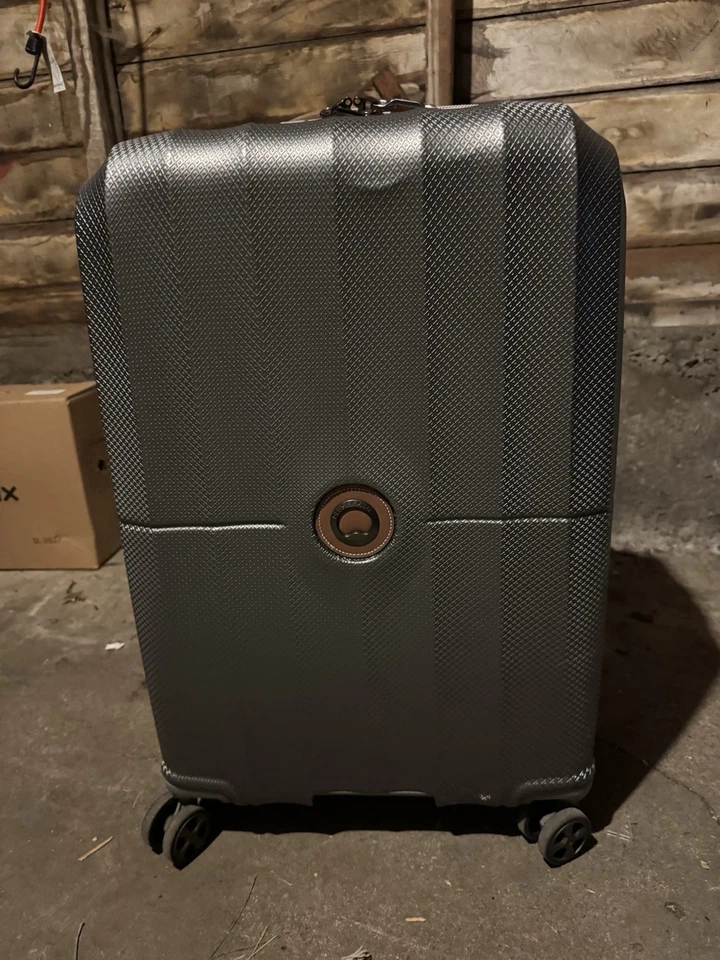 Delsey Paris St. Tropez Hardside Expandable Luggage in Dark Grey - Image 1 of 4