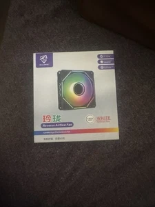 ARGB Fan Infinity Mirror Reverse Airflow Fan - Picture 1 of 2