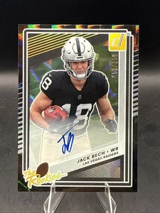 Panini Donruss Jach Bech 2025 - The Rookies Auto /299 (RC) Raiders 💎 🔥 - Imagen 1 de 7
