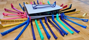 2pc Playstation 5 (PS5) Horizontal Stand Cooling Minimalistic Version 3D Printed - Picture 1 of 11