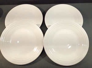 Platos de almuerzo Fiesta Ware blancos (juego de 4) en muy buena condición - Imagen 1 de 7