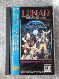 Lunar The Silver Star w Manual & Reg Card Sega CD / Mega CD CiB US Version - Picture 1 of 8