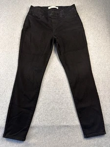 Levi's Gold Signature Shaping Pull-On Jeans, 12 Medium-Schwarz 31x30 Elastischer Bund - Bild 1 von 11