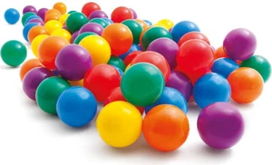 Intex Palline Colorate 100 Pezzi Playset per Bambini da 3+ Anni - Foto 1 di 5