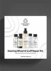 Leather Steering Wheel & Scuff Repair Kit Works On Any Colour Leather - Picture 1 of 5