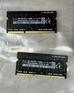 Hynix HMT451S6AFR8A-PB 4GBx2 PC3L-12800S-11-12-B4 Box 21 /Box 16 - Picture 1 of 4