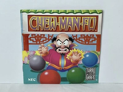 NO GAME - Chew Man Fu (TurboGrafx-16, 1990) Authentic Manual Only - Image 1 of 4