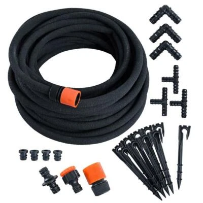 Perlschlauch Tropfschlauch Gartenschlauch Set Bewässerungssystem 15, 30 & 50m - Bild 1 von 4