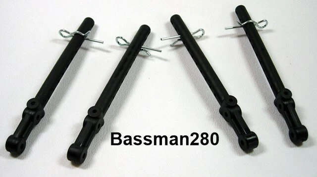 New CEN Racing Front & Rear Body Mount Post Set of 4, GENESIS NEMESIS GST 7.7 - Image 1 of 1