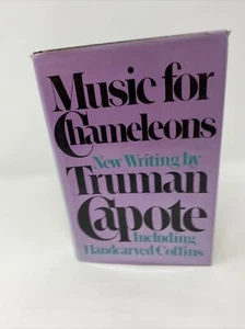 Music For Chameleons By Truman Capote 1980 1st Edition - Picture 1 of 8