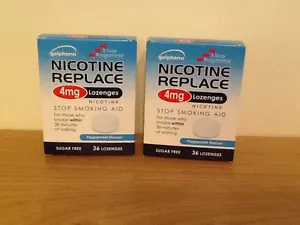 GALPHARM 4mg Nicotine Lozenges - 2 boxes x 36 pcs (72 total) - Picture 1 of 1