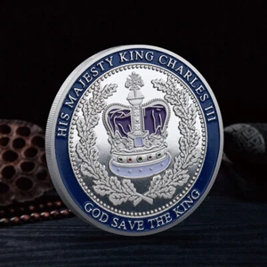 Moneda Conmemorativa Coronación Carlos III Rey de Inglaterra 10 PIEZAS 2023 - Imagen 1 de 7