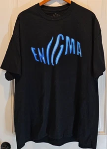 Lady GaGa Black Enigma Las Vegas SHORT Sleeve T-Shirt Size 2XL 100% Cotton - Picture 1 of 5