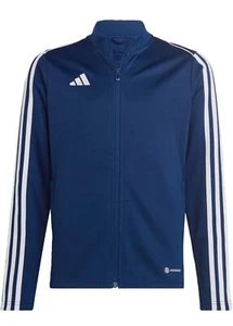 CHAQUETA DE ENTRENAMIENTO ADIDAS TIRO 23 LIGA NIÑOS TALLA GRANDE EQUIPO AZUL MARINO TOTALMENTE NUEVA - Imagen 1 de 5