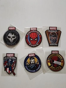Funko Marvel Collectors Corps Box Patches Lot Of 6 New Sealed - Picture 1 of 7