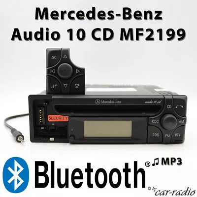 Mercedes Audio 10 CD MF2199 Bluetooth MP3 AUX-IN Klinke Radio ohne CD Funktion - Bild 1 von 4