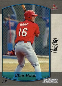 2000 Bowman #370 Chris Haas