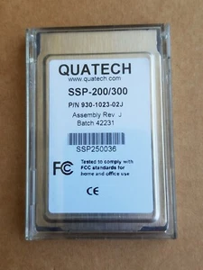 QUATECH SSP-200/300 Single Channel RS-422/485 PCMCIA Asynchronous Adapter - Bild 1 von 3