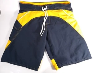Pantalones cortos de tabla extra Corona baúles de baño azules para hombre grandes 34 x 12 - Imagen 1 de 4