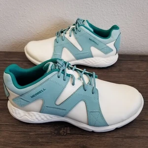 Zapatos de trabajo Merrell 1Six8 AC+ PRO para mujer talla 10,5 blancos antideslizantes zapatillas - Imagen 1 de 12