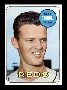 1969 Topps Clay Carroll #26 Cincinnati Reds