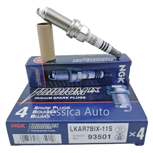 4PCS Genuine NGK Spark Plug 93501 (LKAR7BIX-11S) - Picture 1 of 1