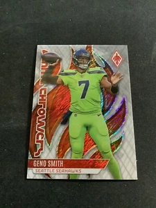 2023 Phoenix White Shimmer Geno Smith Flame Throwers SP Seahawks FLA-13 - Picture 1 of 2